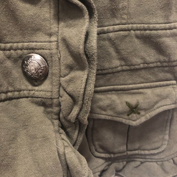 Utility Jacket with Ruffles - Picture 3 of 8